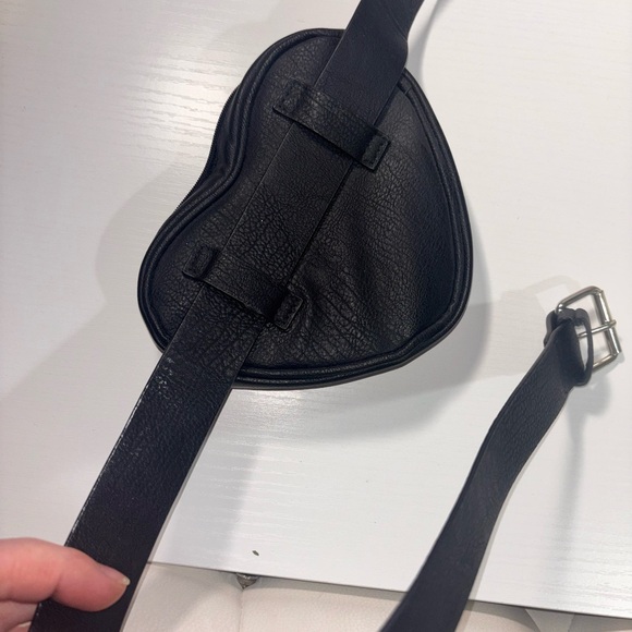 Target Black Heart-Shaped Wristlet - Picture 2 of 7